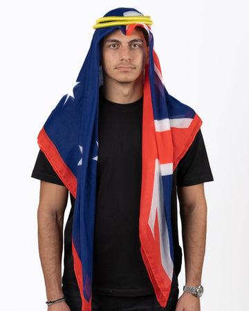 Australia Ghutra and Agal Headscarf – National Flag Prints