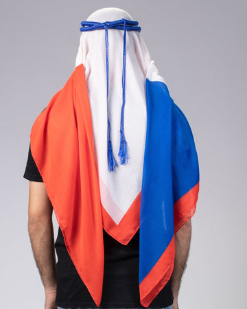 France Ghutra and Agal Headscarf – National Flag Prints