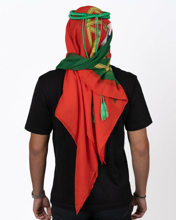 Portugal Ghutra and Agal Headscarf – National Flag Prints