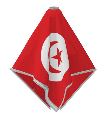 Tunisia Ghutra and Agal Headscarf – National Flag Prints