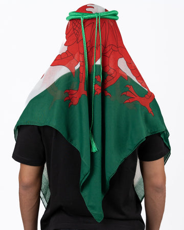 Wales Ghutra and Agal Headscarf – National Flag Prints
