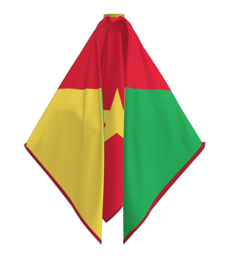Cameroon Ghutra and Agal Headscarf – National Flag Prints - Ghutramundo