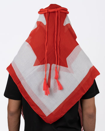 Canada Ghutra and Agal Headscarf – National Flag Prints - Ghutramundo