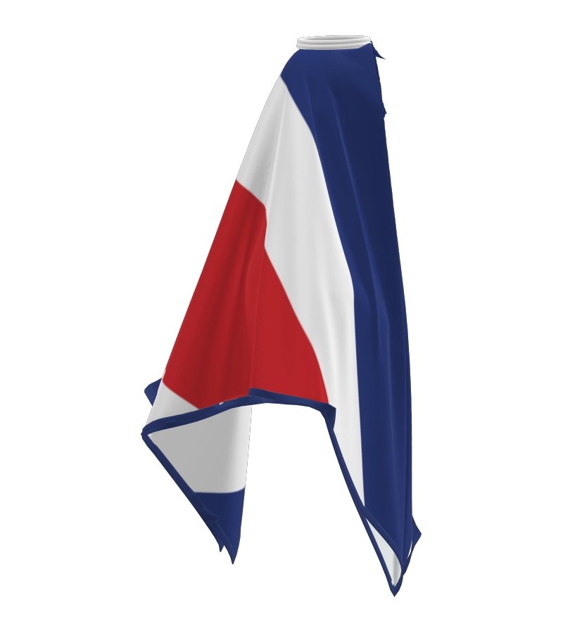 Costa Rica Ghutra and Agal Headscarf – National Flag Prints - Ghutramundo