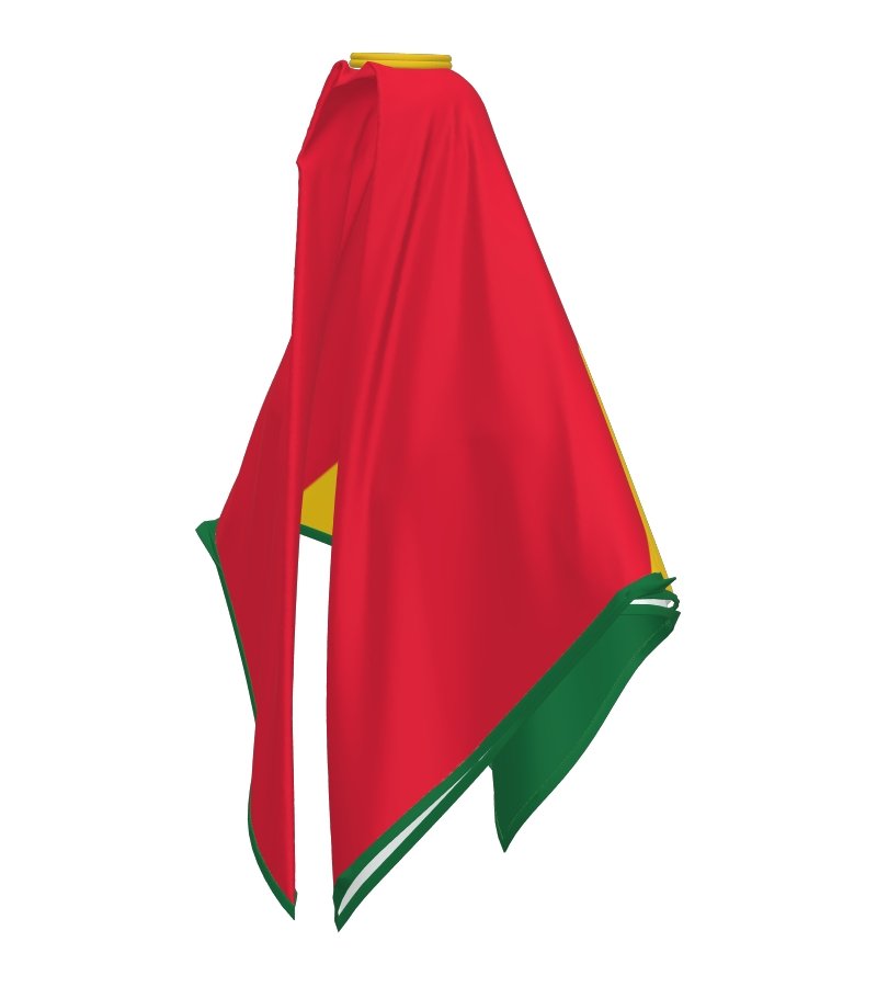 Ghana Ghutra and Agal Headscarf – National Flag Prints - Ghutramundo