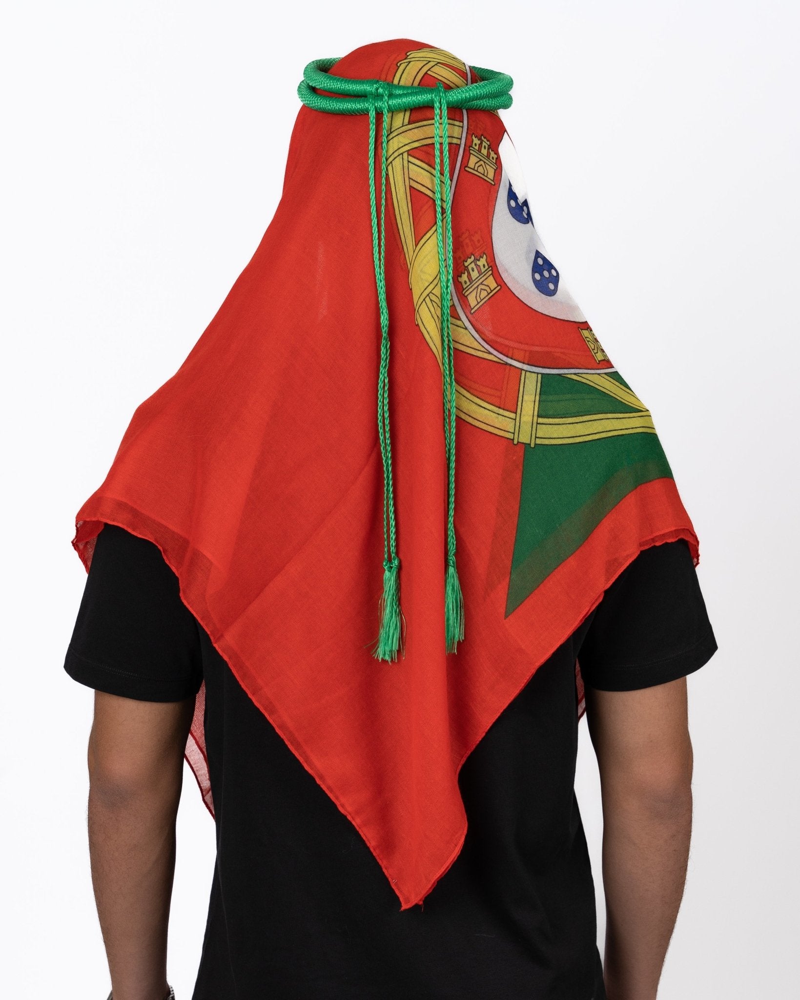 Portugal Ghutra and Agal Headscarf – National Flag Prints - Ghutramundo