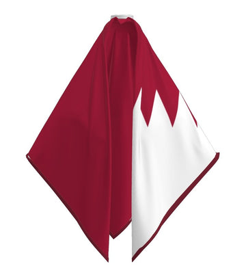 Qatar Ghutra and Agal Headscarf – National Flag Prints - Ghutramundo