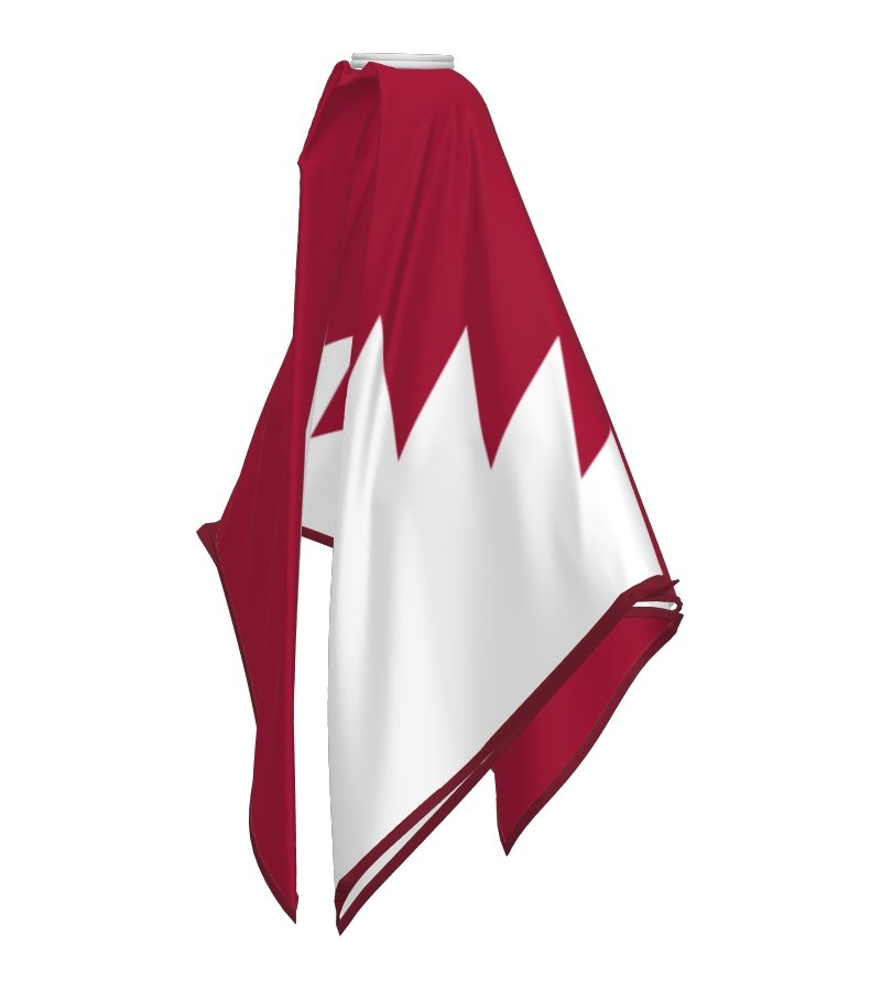 Qatar Ghutra and Agal Headscarf – National Flag Prints - Ghutramundo